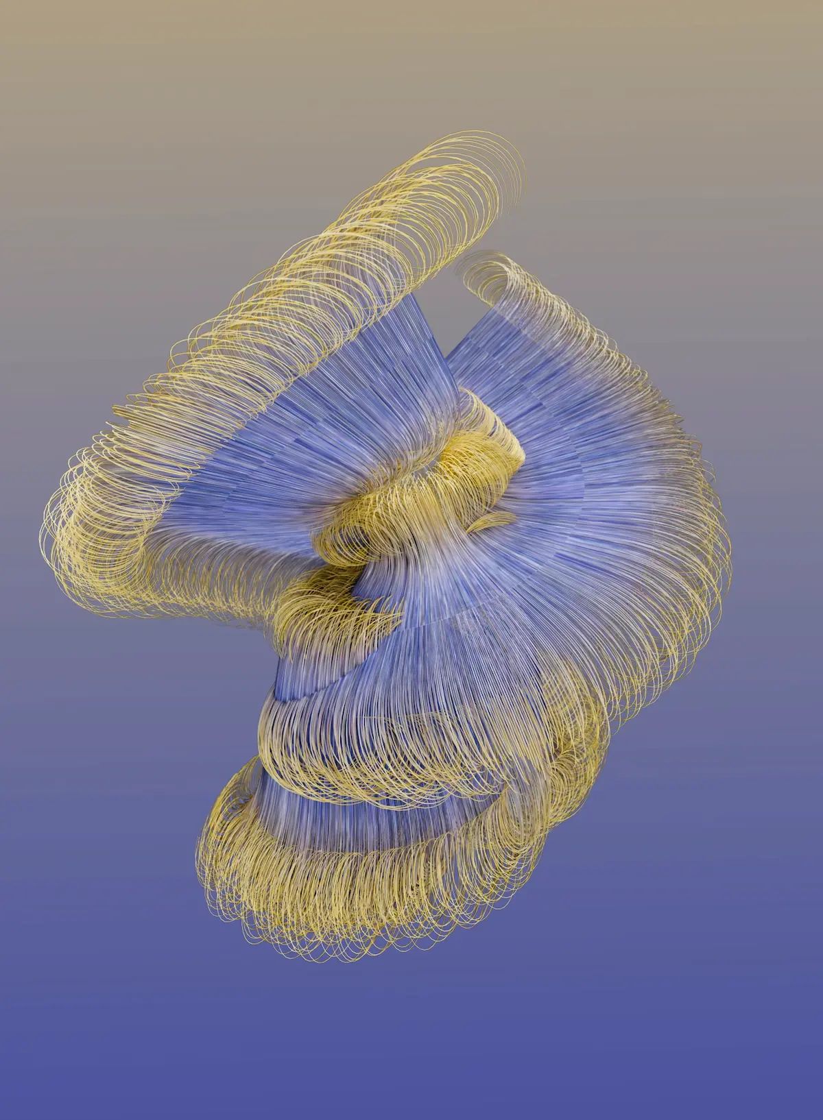 Infinite Chord LUCHEN Watson Digital Abstraction Artwork