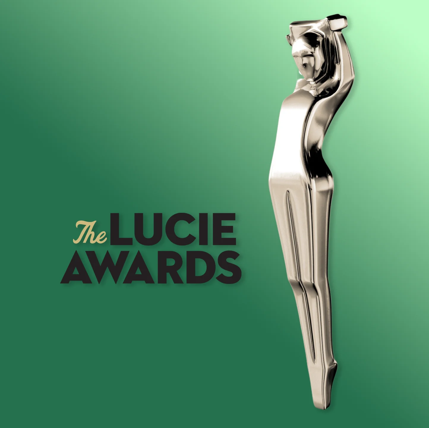 The Lucie Awards statue and identity